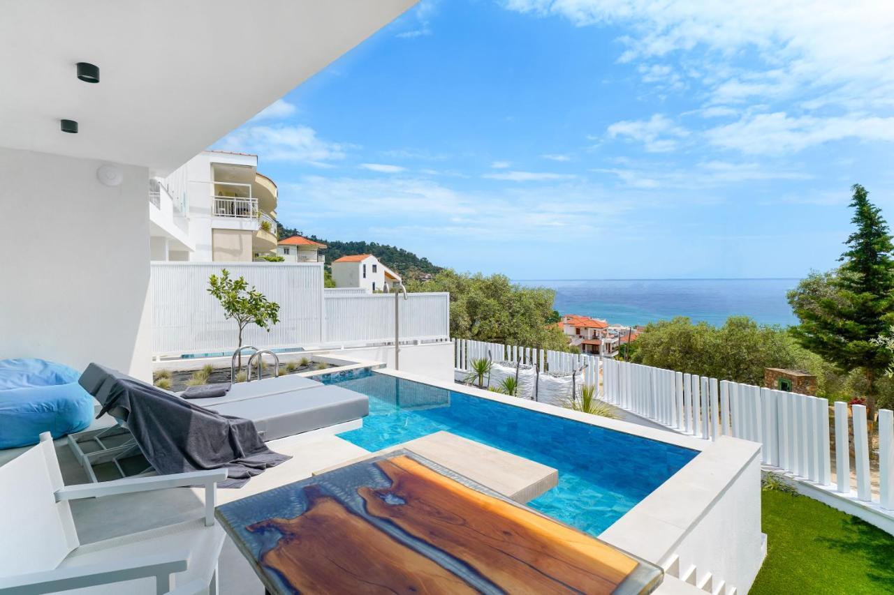 Mythodea Prive Luxury Suites Chrisi Ammoudia Exteriör bild