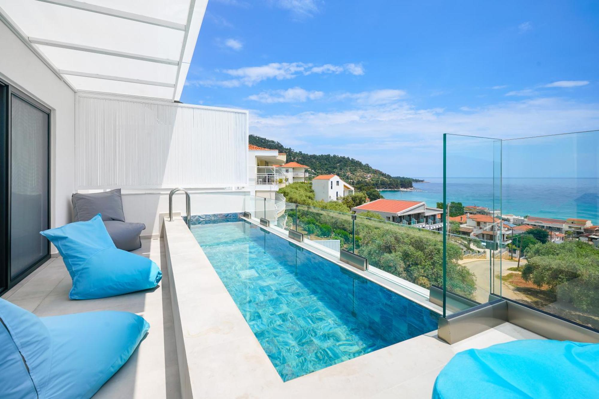 Mythodea Prive Luxury Suites Chrisi Ammoudia Exteriör bild