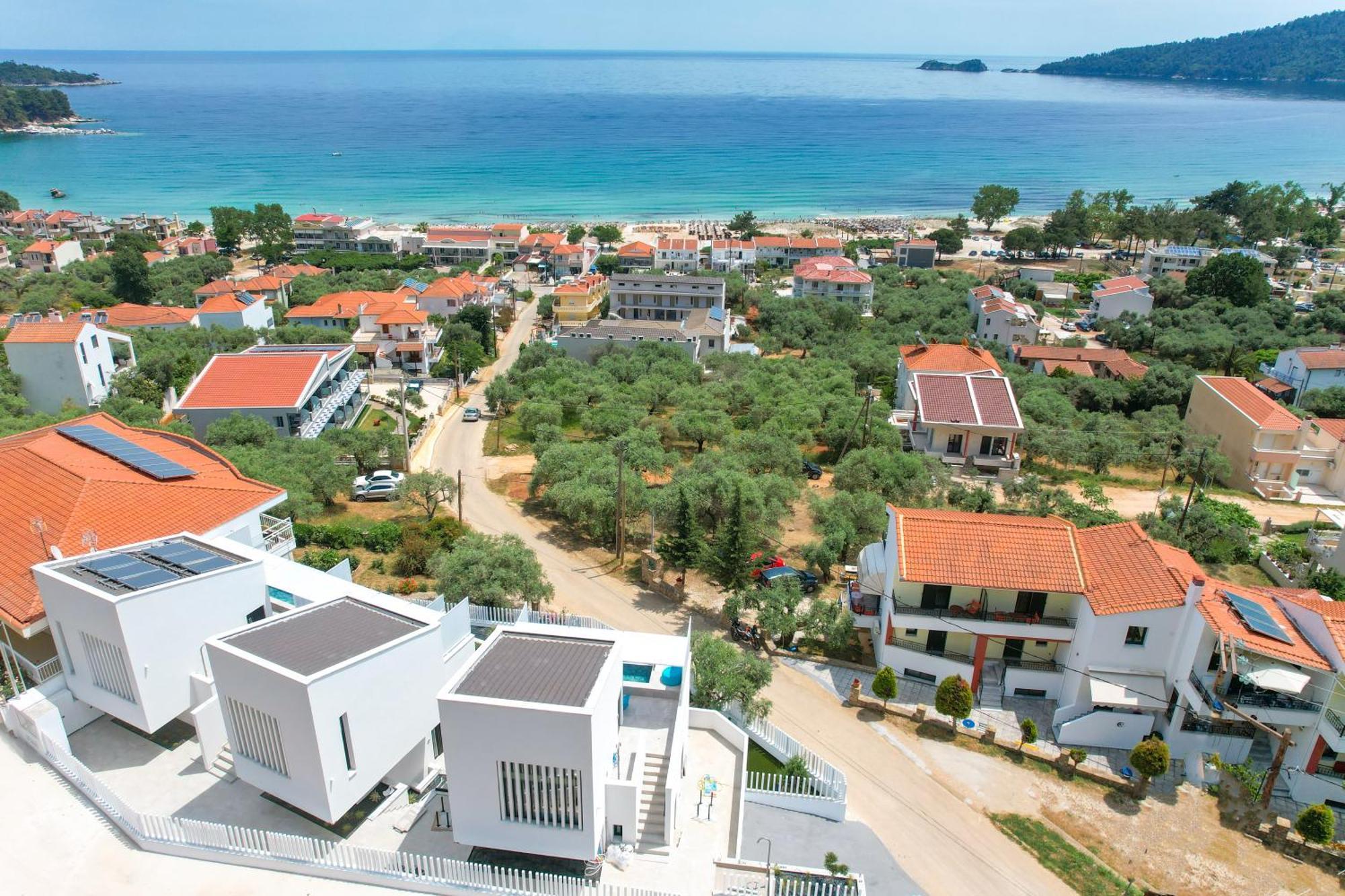Mythodea Prive Luxury Suites Chrisi Ammoudia Exteriör bild