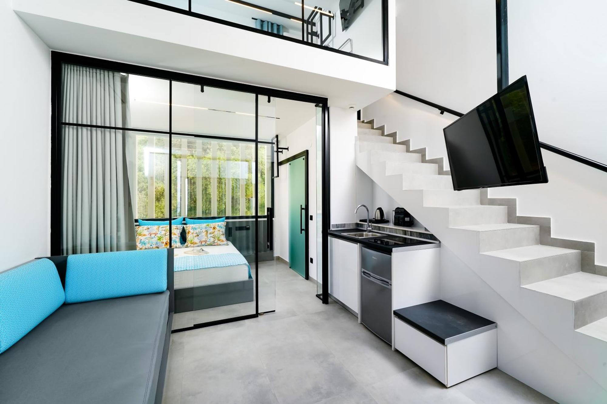 Mythodea Prive Luxury Suites Chrisi Ammoudia Exteriör bild