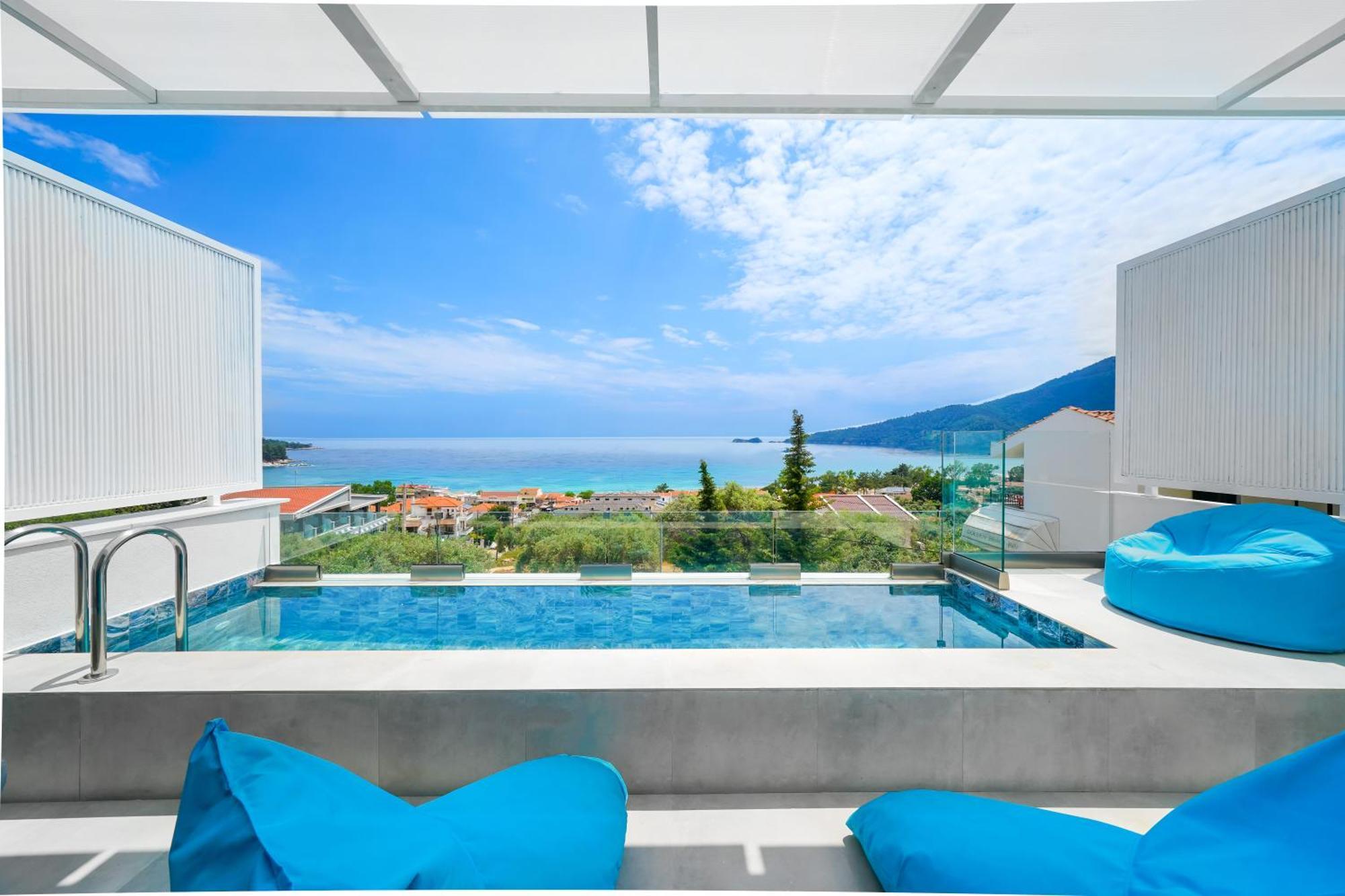 Mythodea Prive Luxury Suites Chrisi Ammoudia Exteriör bild