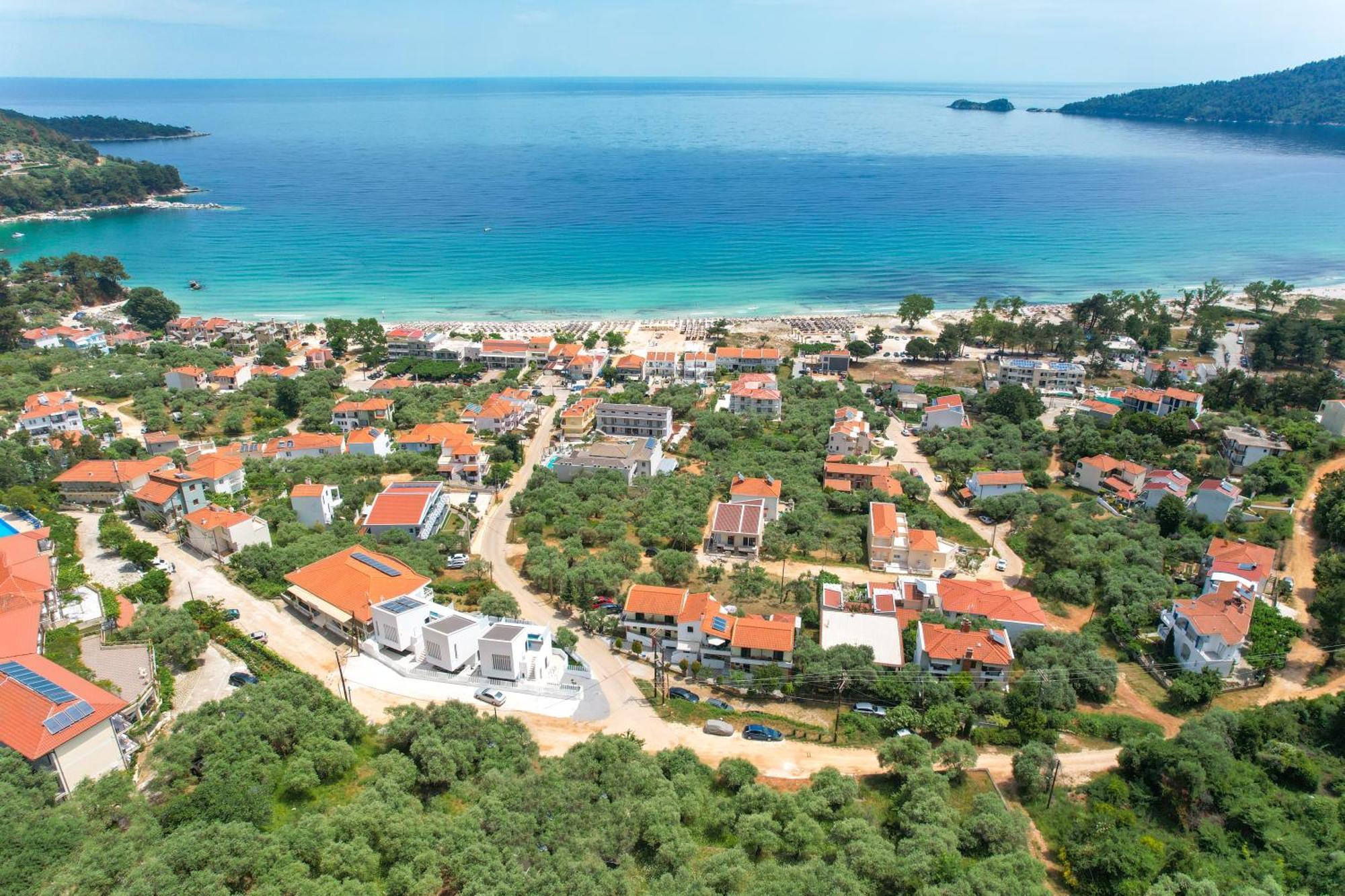 Mythodea Prive Luxury Suites Chrisi Ammoudia Exteriör bild