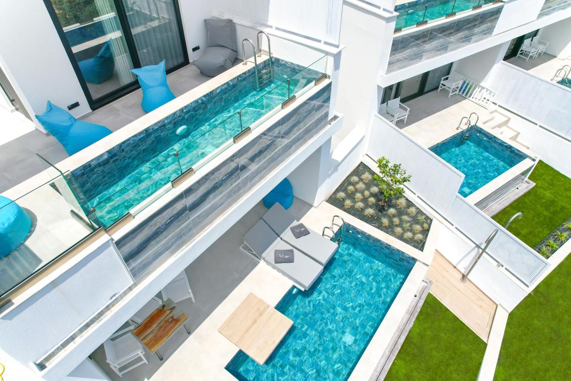 Mythodea Prive Luxury Suites Chrisi Ammoudia Exteriör bild