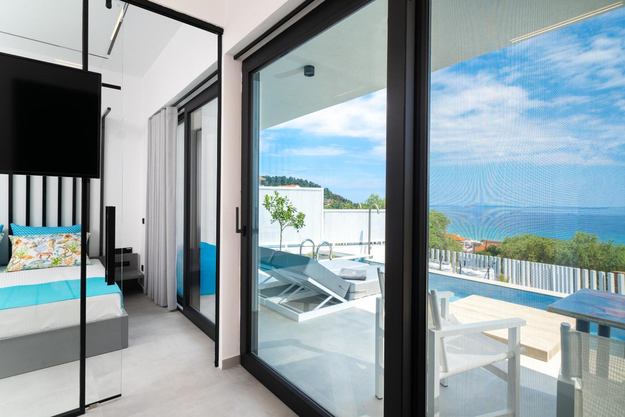 Mythodea Prive Luxury Suites Chrisi Ammoudia Exteriör bild